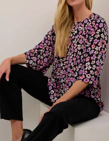 
						Bluza Kaffe, floral print