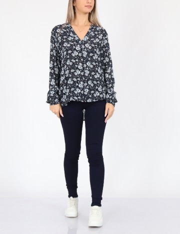 
						Bluza Kaffe, bleumarin