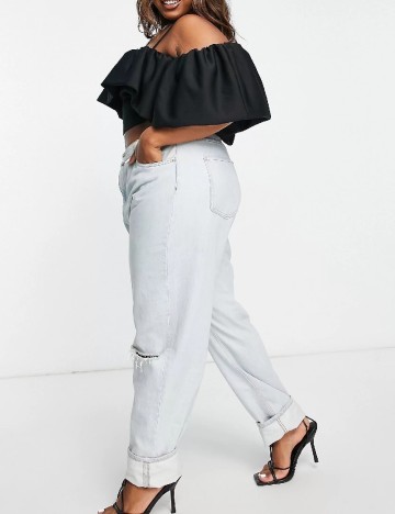 Top ASOS Curve, negru