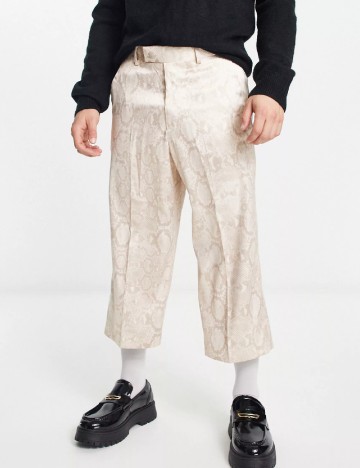 
						Pantaloni ASOS, crem
