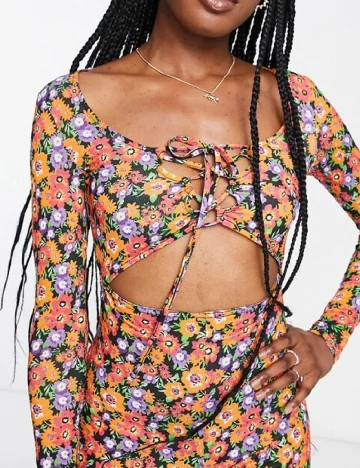 Salopeta ASOS, floral Floral print