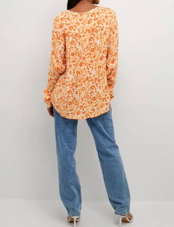 Bluza Kaffe, portocaliu