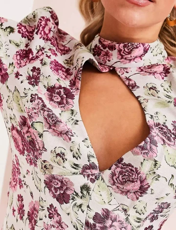Rochie scurta ASOS, floral print