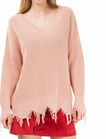 Pulover Vero Moda, roz, M Roz