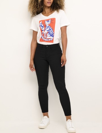 
						Pantaloni Cream, negru