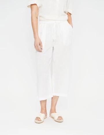 Pantaloni Saint Tropez, ecru