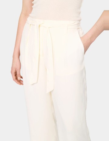 Pantaloni Saint Tropez, ecru