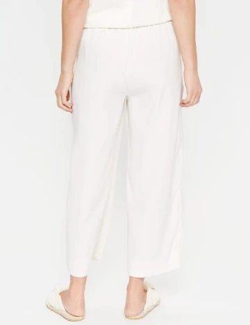 Pantaloni Saint Tropez, ecru Alb