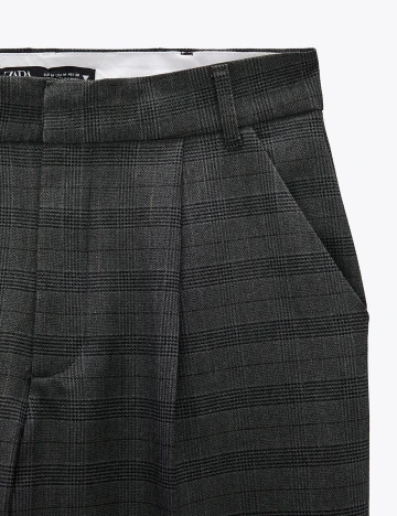 Pantaloni Zara, gri, M