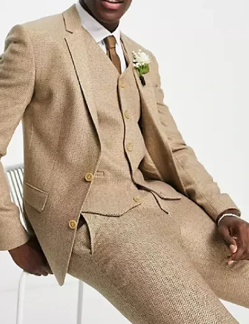 Pantaloni ASOS, maro