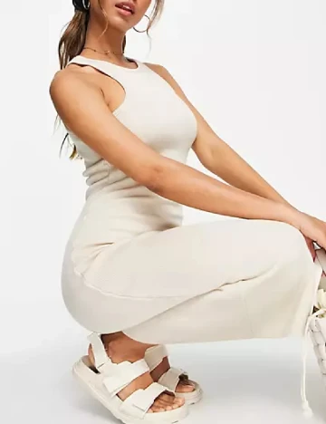 Rochie medie ASOS Curve, crem Crem