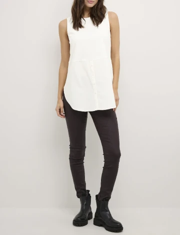 Bluza Culture, alb Alb
