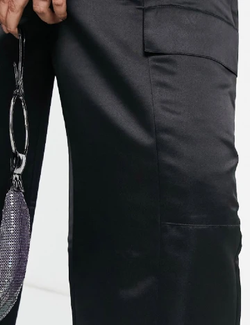 Salopeta ASOS Curve, negru
