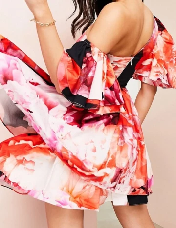 Rochie scurta ASOS, mix culori Mix culori