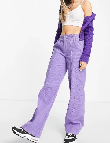 Pantaloni ASOS, mov