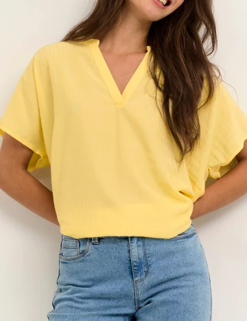 Bluza Kaffe, galben