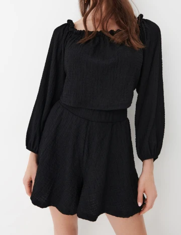 Pantaloni scurti Mohito, negru