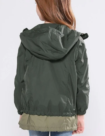 Jacheta Shein Kids, verde