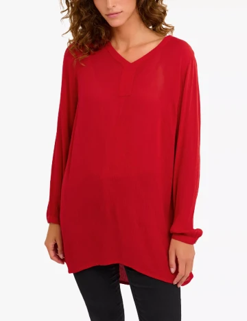Bluza Kaffe, rosu Rosu