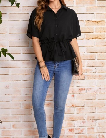 Camasa SHEIN, negru
