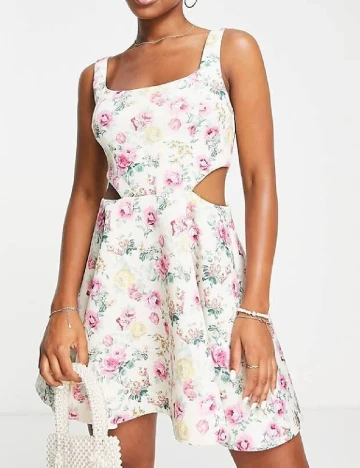 Rochie scurta Miss Selfridge, floral