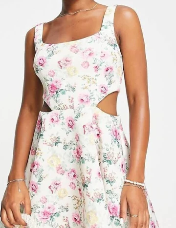Rochie scurta Miss Selfridge, floral