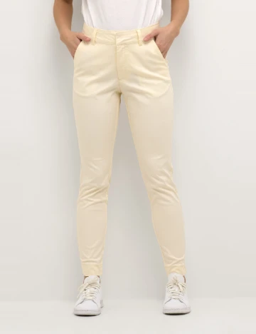 Pantaloni Kaffe, crem