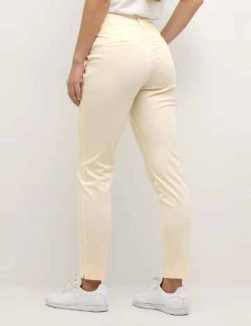 Pantaloni Kaffe, crem