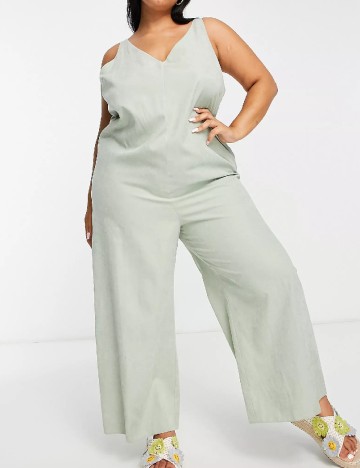 
						Salopeta ASOS Curve, verde