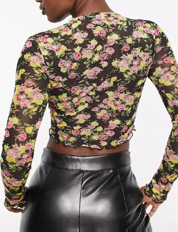 Top Miss Selfridge, floral Floral print