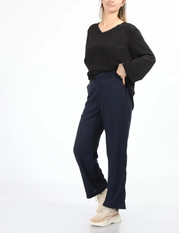 Pantaloni Culture, bleumarin