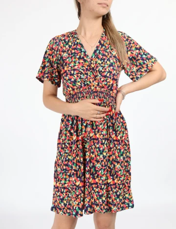 Rochie scurta SisterS point, mix culori Mix culori