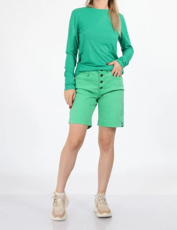 Bluza SisterS point, verde Verde
