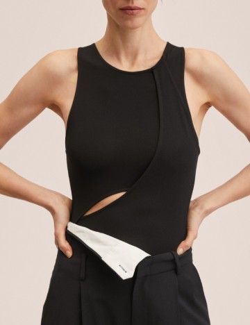 
						Body Mango, negru