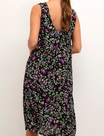 Rochie medie Kaffe, imprimeu floral