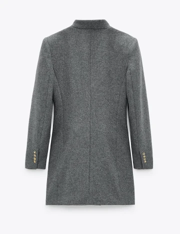 Palton Zara, gri, M