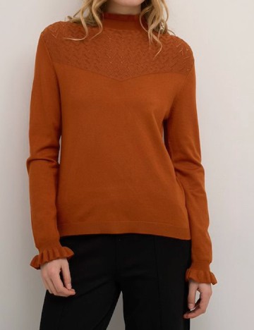 
						Bluza Cream, caramiziu