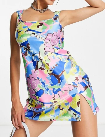 Rochie scurta AsYou, mix culori Mix culori
