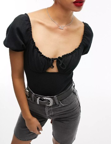 
						Body Top Shop, negru
