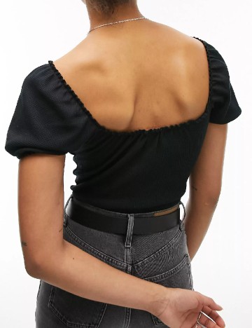 Body Top Shop, negru