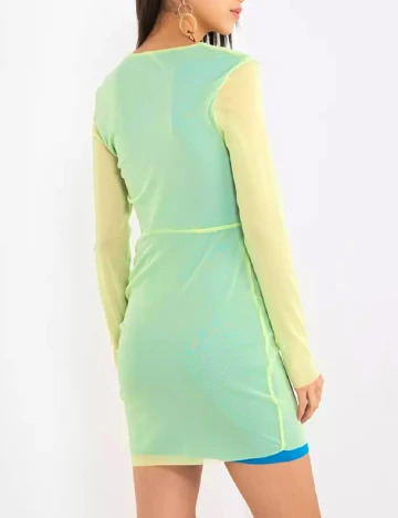 Rochie scurta Top Shop, verde