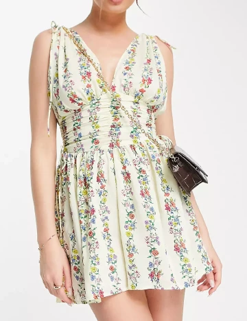 Salopeta ASOS, floral print Floral print