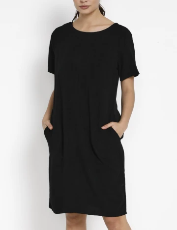 Rochie scurta Kaffe, negru Negru