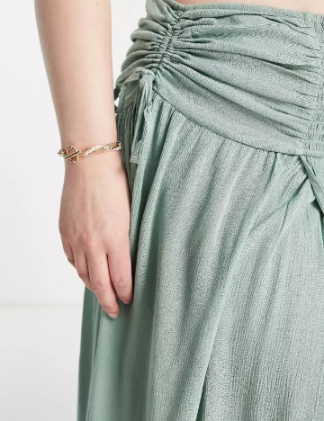 Fusta ASOS Curve, verde
