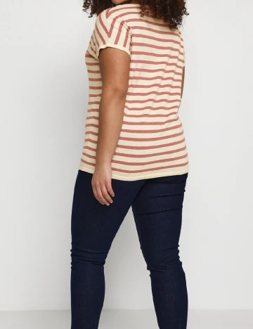 Bluza Kaffe Curve, crem Crem