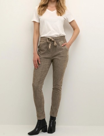 Pantaloni Cream, maro