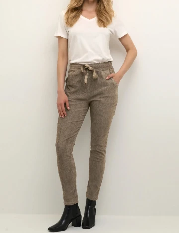 Pantaloni Cream, maro Maro