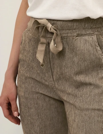 Pantaloni Cream, maro Maro