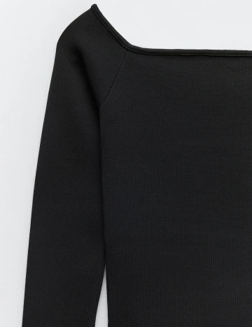 Top Zara, negru, L Negru