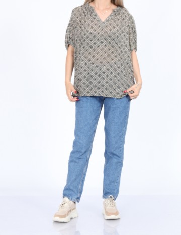 Bluza Kaffe, verde olive